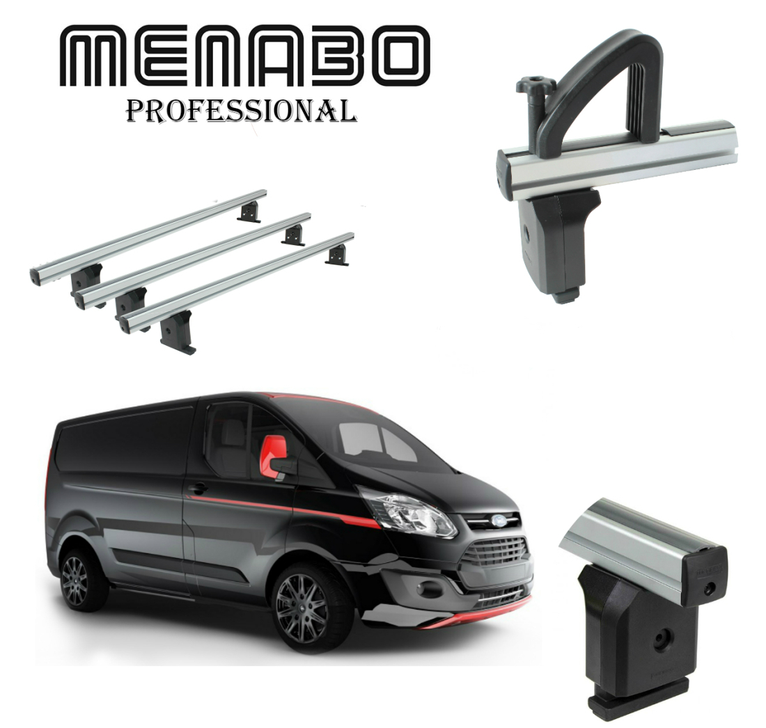 KROVNI NOSAČI ZA FORD TRANSIT CUSTOM - 2013 > + GRANIČNICI